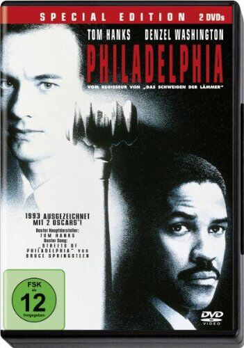 Jonathan Demme - Philadelphia (Special Edition, 2 DVDs) [Special Edition] [Special Edition] - Preis vom 11.10.2026 03:10:56 h