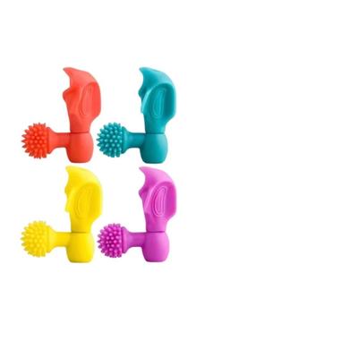 4pcs Cartoon Silicone Grip Holder, Writing Posture Corrector, Learning Practice Pen Holder, Writing Grip Stationery b
