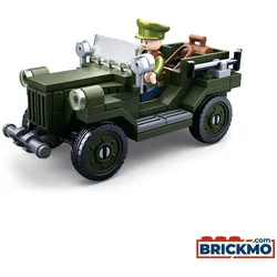 Sluban WW2 Militärfahrzeug M38-B0682
