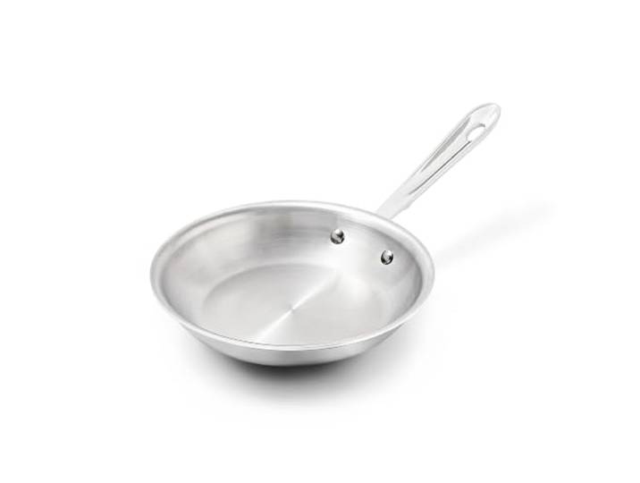 All-Clad 4108 Stainless Steel Pfanne 20,3 cm, induktionsgeeignet, Edelstahl
