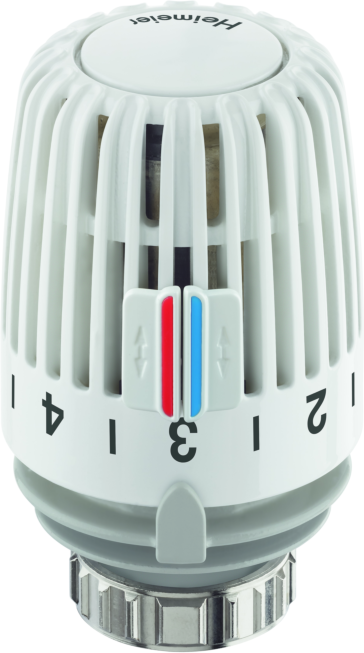Heimeier Thermostat-Kopf 6200-00.500 weiß, für Schwimmhallen und medizinische Bäderbetriebe