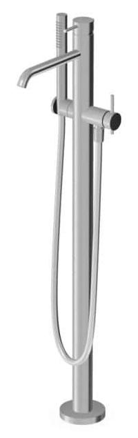 CASA39 Zucchetti Helm Wannenrandmischer zur Bodenmontage ZHE730.X