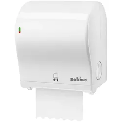 Wepa AutoCut-Spender MIDI weiß Handtuchspender Rollenhandtuchspender mit automatischem Papierabriss