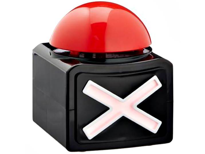 Buzzer Button, für Quiz, Spiele, Schule