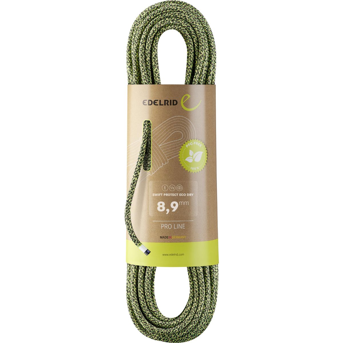 Edelrid Swift Protect Eco Dry 8,9mm night-green (022) 30 M 713850300220