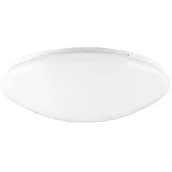 EVN LED Deckenleuchte auch geeignet für das Badezimmer & den Außenbereich rund weiß IP44 18W 4000K universalweißes Licht