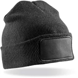 Result Genuine Recycled Unisex Strickmütze Beanie RC927X black one size