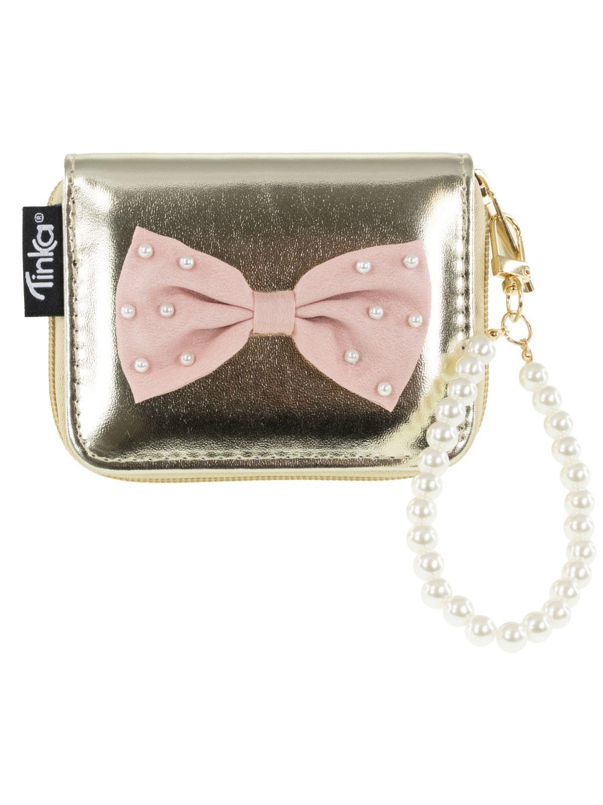 Tinka PURSE GOLD W/BOW WALLET