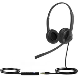 Yealink UH34 SE Lite (Kabelgebunden, USB-A, Microsoft Teams), Office Headset, Schwarz