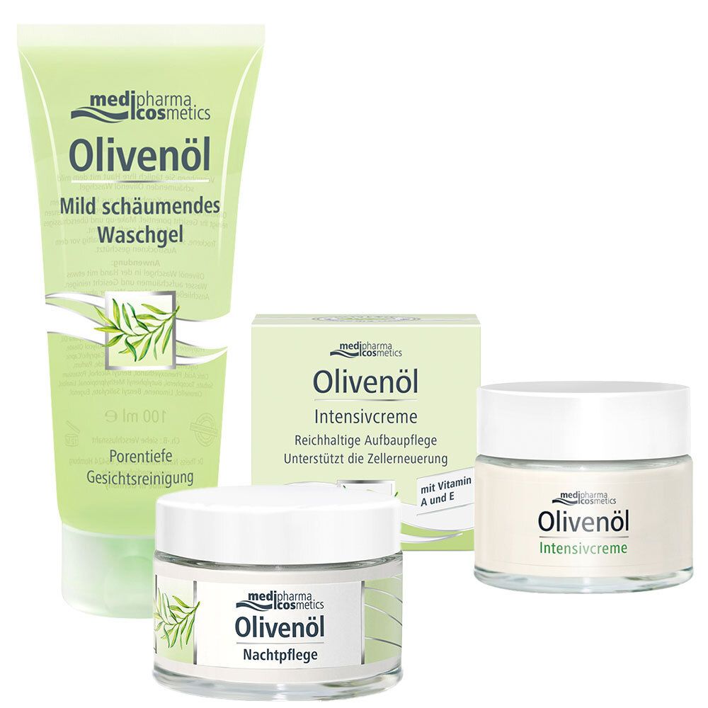 medipharma cosmetics Olivenöl Skincare Routine Set 1 St