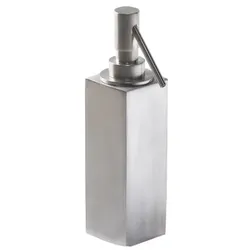 Cosmic Metric Seifenspender Metric Inox 5x5x20cm, Edelstahl Satinierd, 387831021 WJP038A7831021