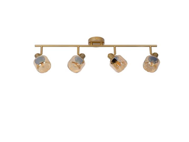 Lucide Strahler Bjorn, Metalloptik, rund, 14x16.5x74 cm, RoHS, Reach, Europäischer Sicherheitsstandard, drehbar, verstellbare Spotlights, kabellos, Lampen & Leuchten, Innenbeleuchtung, Spots & Strahler, Deckenspots