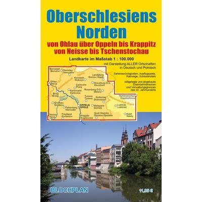 Oberschlesiens Norden, Karte von Dirk Bloch, Blochplan, 978-3-9827185-1-4