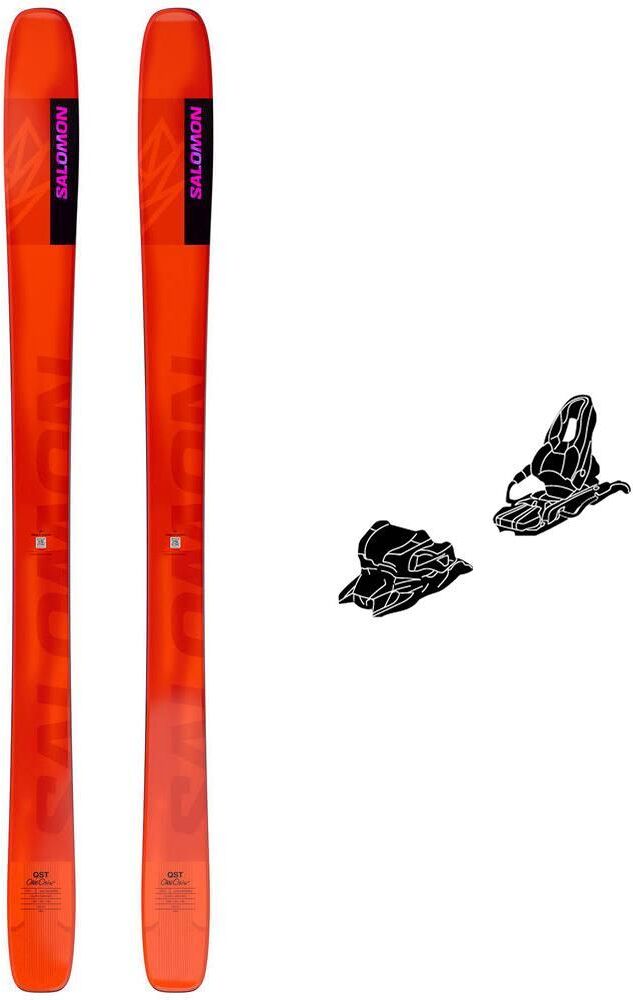 Salomon  - Pack Ski Qst 106 - 157 + 11.0 TP 110mm White - Ski
