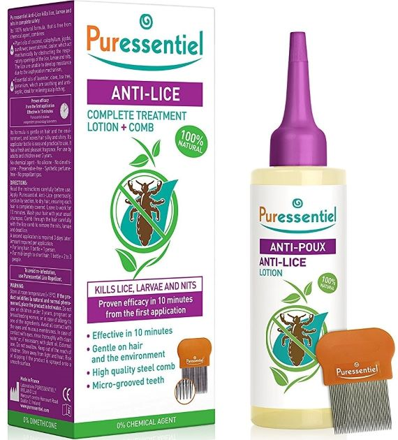 Puressentiel Anti-Piolhos Loção 100ml + Pente