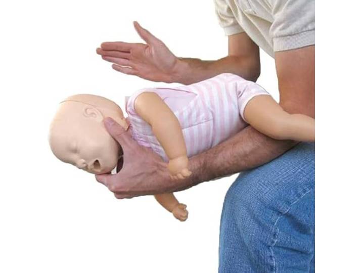 CPR-Puppe für Säuglinge, Erste-Hilfe-Modell für Säuglinge, Simulatormodell für kardiopulmonale Wiederbelebung von Neugeborenen, Lehrmodell A