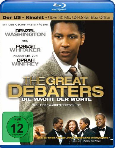 Denzel Washington - The Great Debaters - Die Macht der Worte [Blu-ray] - Preis vom 09.10.2026 07:28:09 h