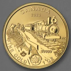 Goldmünze 1oz "Passage for Gold" 2023 Klondike Gold Rush (Kanada)