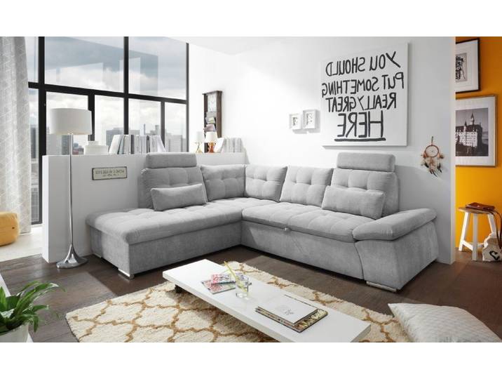 ED EXCITING DESIGN Ecksofa Nalo, mit Schlaffunktion