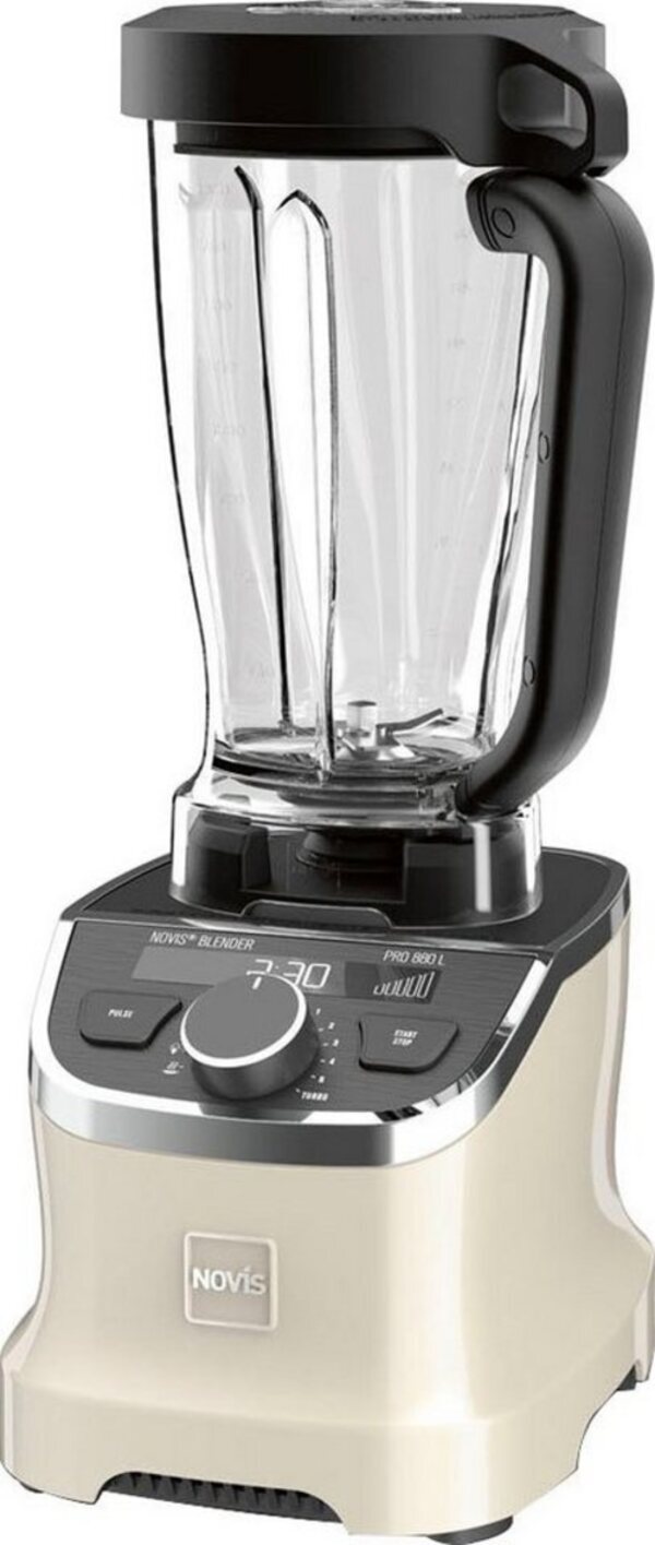 Novis Problender 880L Standmixer, Edelstahlgehäuse, 1400 Watt, 1,9 l Behälter, 8 Geschwindigkeiten