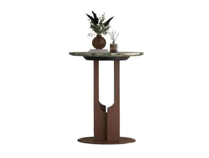 SAMCIOI Wohnzimmer-Beistelltisch, Couchtische Licht Luxus Marmor Seite Tisch Wohnzimmer Kunst Freizeit Sofa Ecke Mini Kaffee Couchtisch, Nachttisch