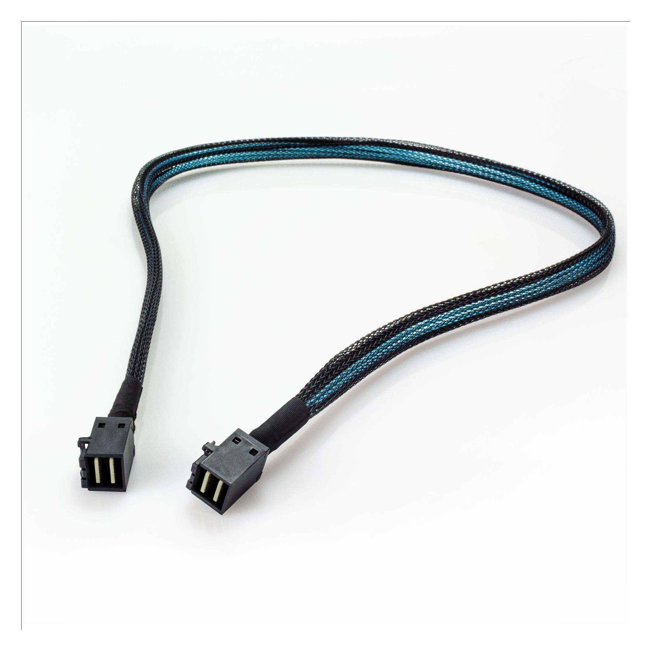 Fantec SRC-MINI SAS ZU 4X SATA KABEL - mini SAS SFF8087 zu 4x SATA Kabel für SRC 12G Gehäuse Serie 7 (70 cm, SAS, SATA) (2499)