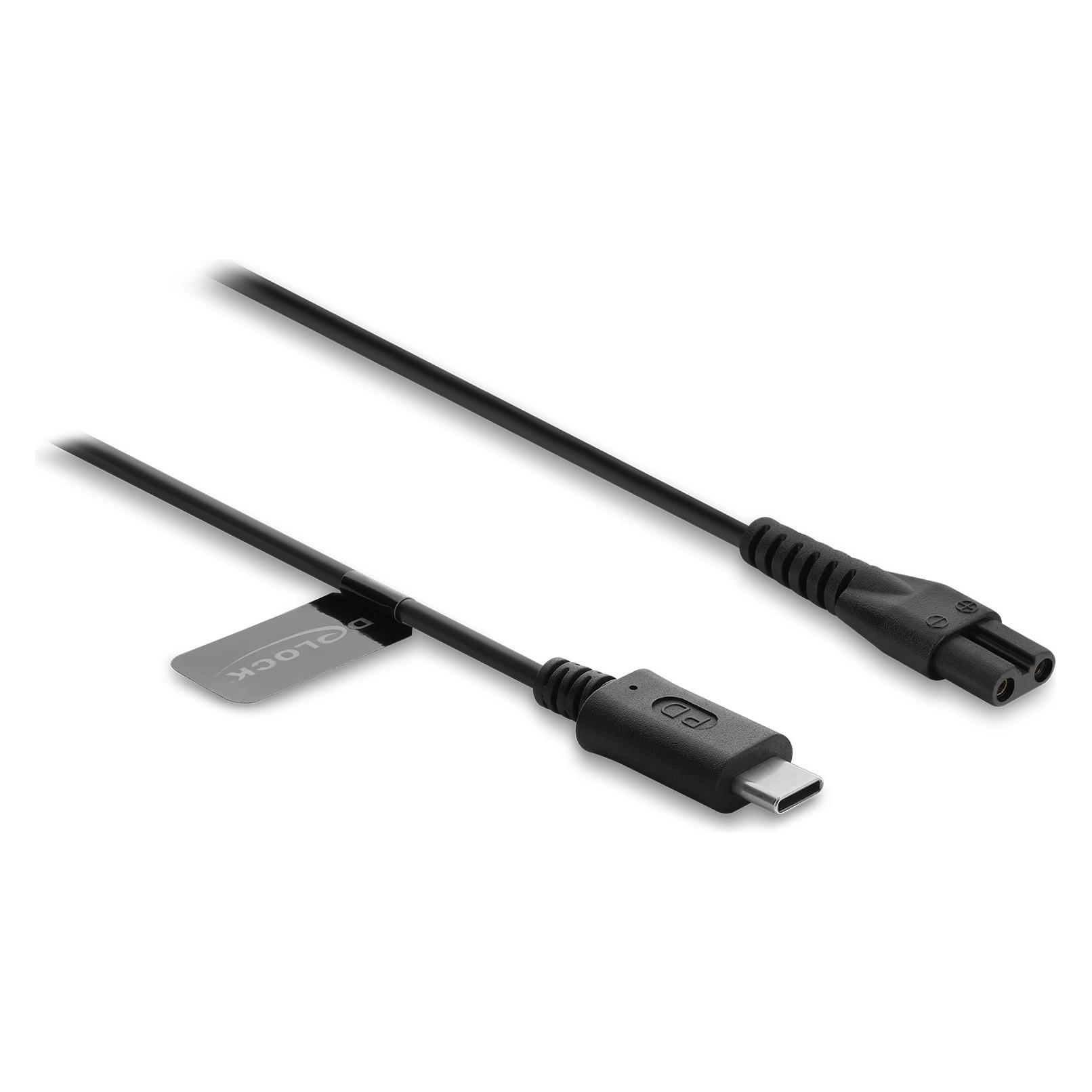 Delock USB Type-C Ladekabel 5 V für Elektrorasierer kompatibel mit MANSCAPED 2.0 / 3.0 Serie (1.20 m) (91797)