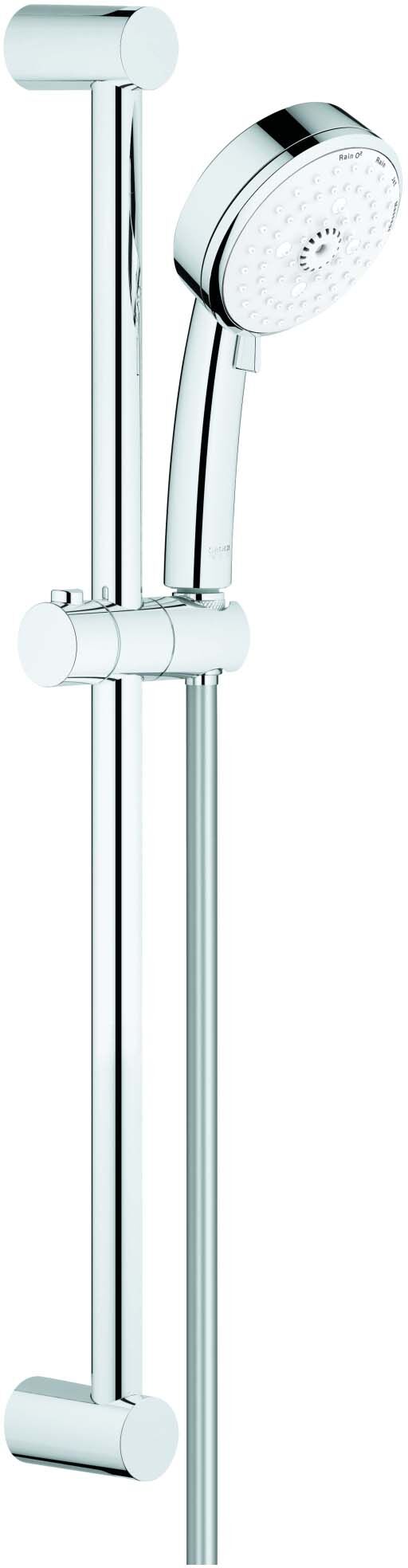 Grohe Tempesta de douche Cosmopolitan 100 27787002, chromé , 600mm, 4 types de jets