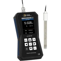 PCE Instruments Hochpräzises pH-Messgerät PCE-PH 228