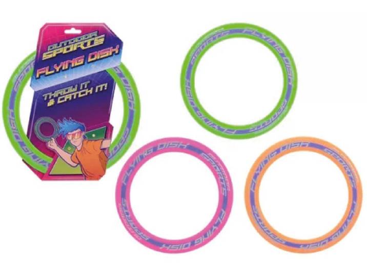Johntoy 29667 - Outdoor Fun Frisbee - Assorti kleuren