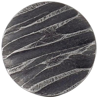 Single-Ohrstecker FIRETTI "Schmuck Geschenk Edelstahl Ohrschmuck Ohrring Crag Fels", schwarz (antikfarben, schwarz), Ohrringe, Damen, 10mm, Edelstahl