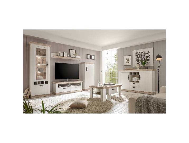 Highboard II 71 x 146 x 37cm Weiß