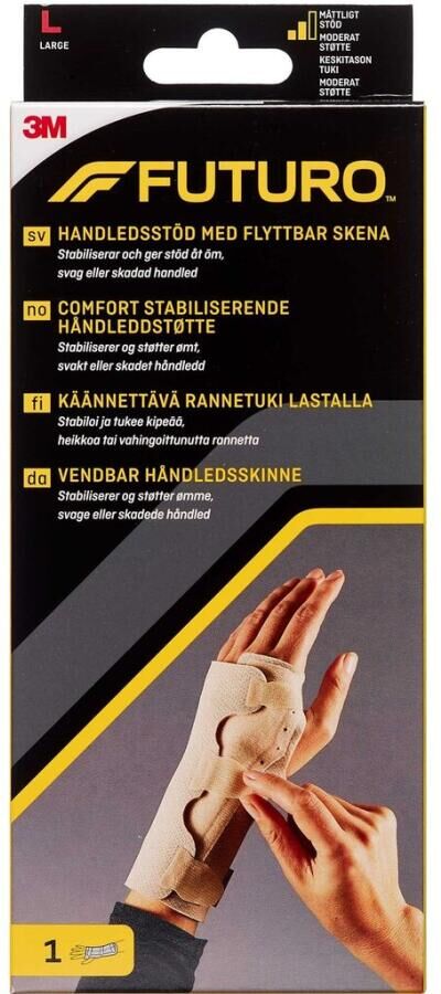 Futuro Håndledsbandage Large Medicinsk udstyr 1 stk