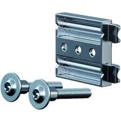 Rittal VX Rack-Einbaukit (Packung mit 6), Serverschrank Zubehör, Grau