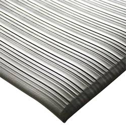 COBA Europe AL060003C Orhomat Ribbed Arbeitsplatzmatte (Meterware) Grau