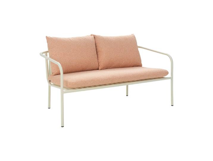 Brafab Bendt Sofa Pearl white-teddy orange
