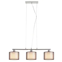 Rabalux 2630 ANASTASIA Hängeleuchte 3xE27 braun
