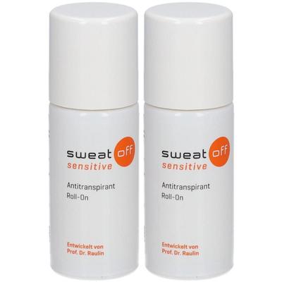 Sweat-Off sensitive Antitranspirant Roll-on 2x 2x50 ml