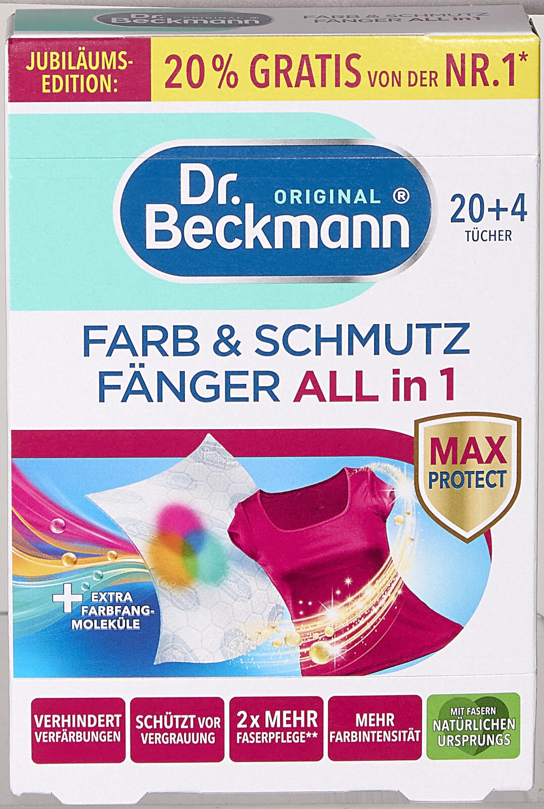 Dr. Beckmann Dr.Beckmann Farb- und Schmutzfangtücher ALL in 1 5479169005