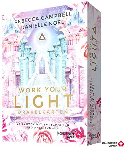 Rebecca Campbell - Work Your Light Orakel: 44 Orakelkarten und Anleitung in hochwertiger Stülpdeckelschachtel mit Goldfolie: 44 Karten mit Botschaften und Anleitungen - Preis vom 13.10.2026 19:28:25 h