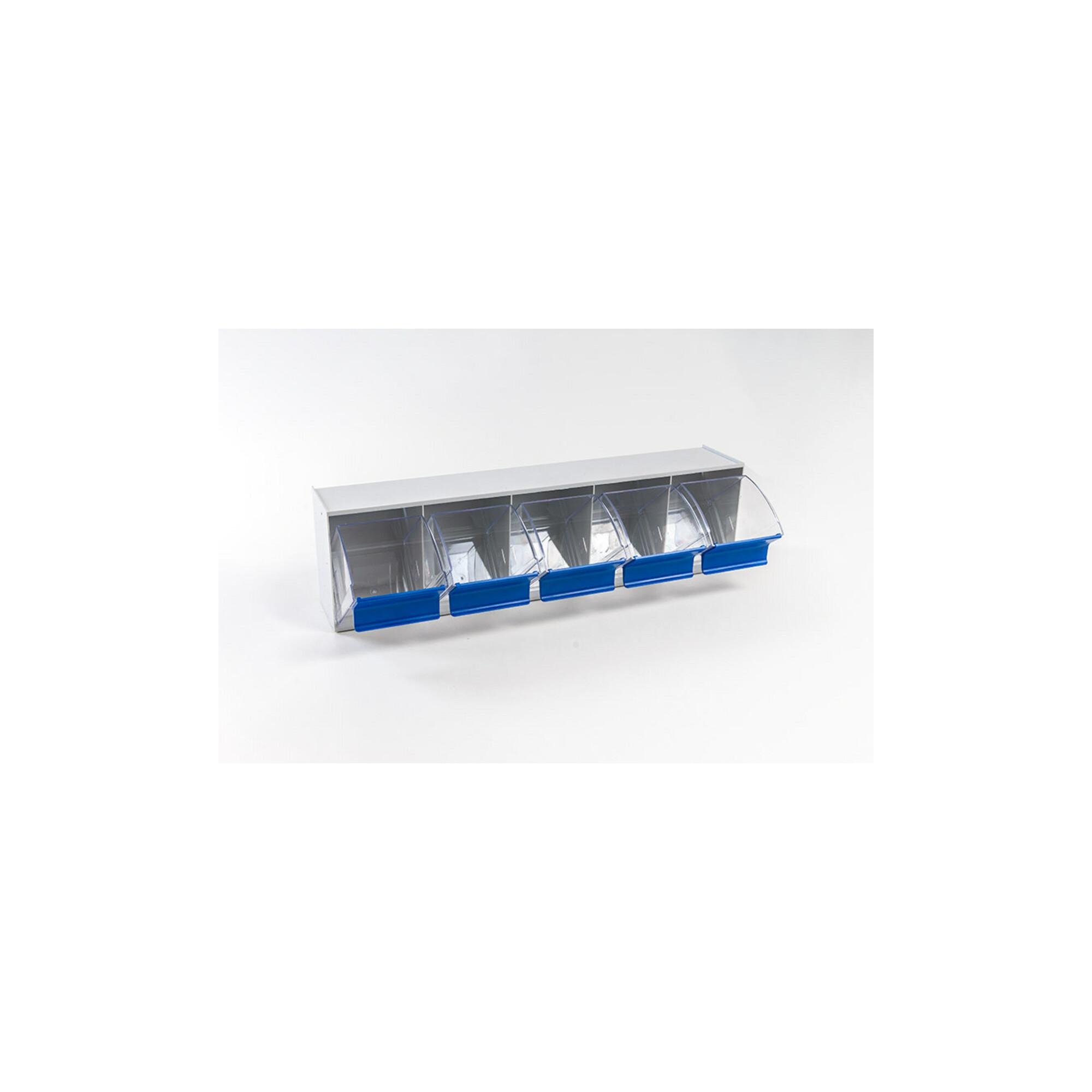 Hünersdorff MultiStore Riegel Nr. 5 schlagfester Kunststoff lichtgrau B601xT163xH136 mm (460302)