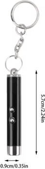 Inspire Picks Interactive Laser Pointer Toy For Cats, Kittens & Indoor Exercise black