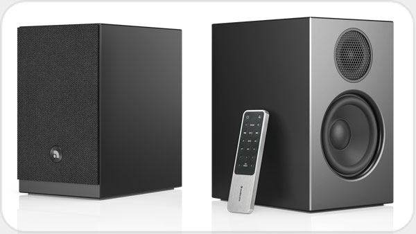 Audio Pro A28 W Multiroom-Regallautsprecher *walnuss* AP15340