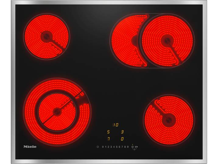 Miele Kochfeld KM 6521 FR Edelstahl