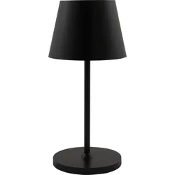 RK 1453251 - 1,2 W Akku LED Tischlampe IP54 schwarz, Dimmbar, 25 cm