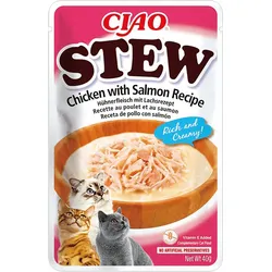 INABA CAT Ciao Hühnereintopf mit Lachs 40g