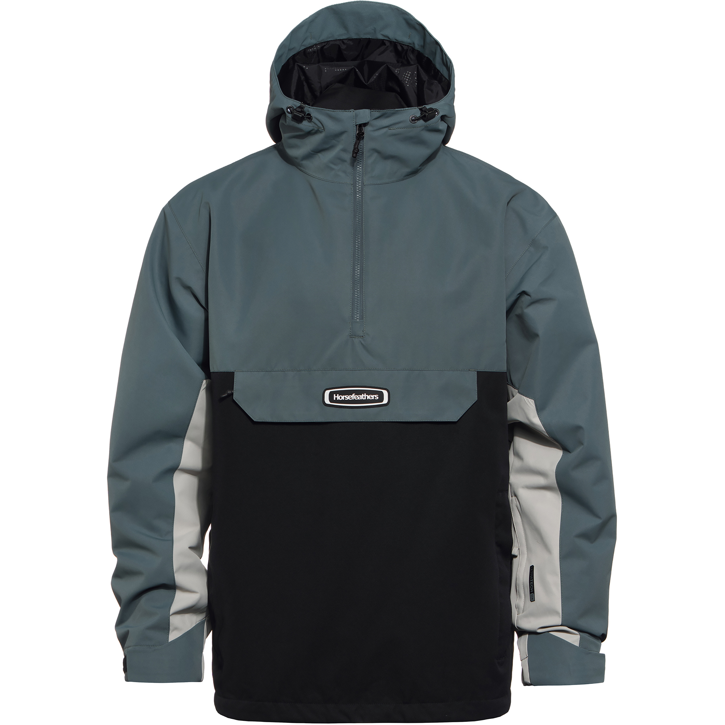 Horsefeathers Heston Herren Regenjacke blau Größe L Winddicht Wasserabweisend