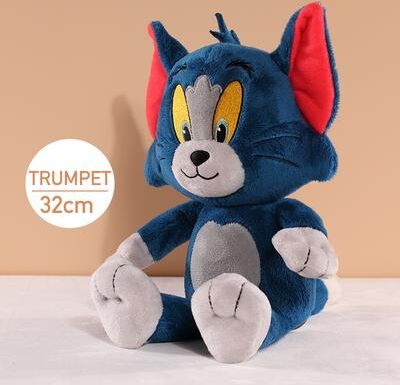 JoyToys Tom And Jerry Plush Toy For Kids & Collectors Soft Comfort Pillow 32cm Tom Cat