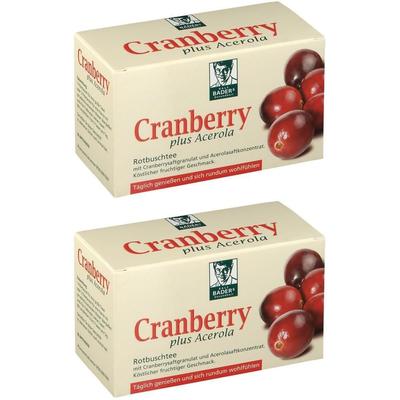 Cranberry Acerola Baders Filterbeutel 2x 2x20 St