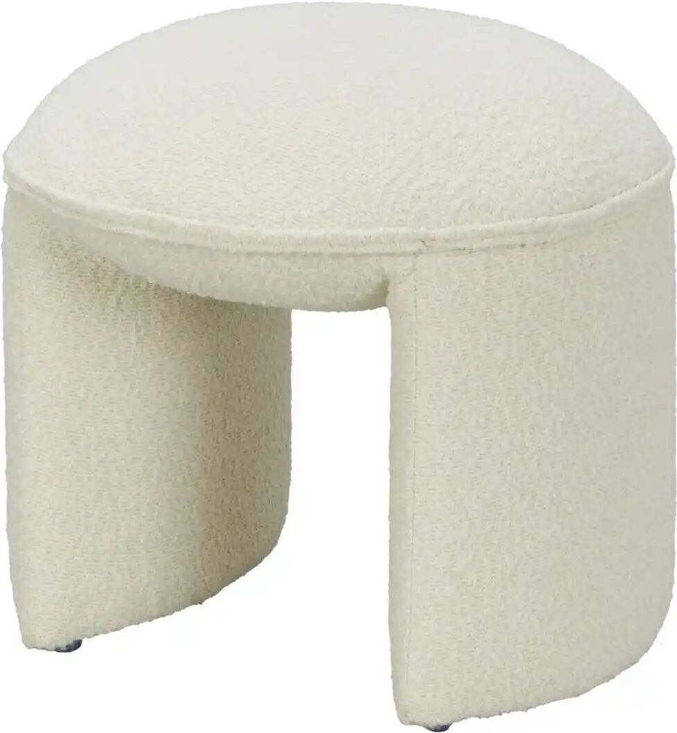 Höffner Hocker  Benji ¦ creme ¦ Maße (cm): B: 44 H: 42 T: 44.0